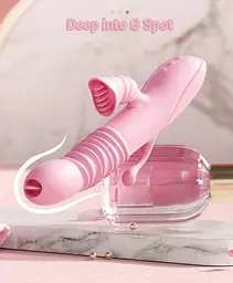 Вібратор B-Series Lyla Ada USB, 25 см (рожевий) - мініатюра 10