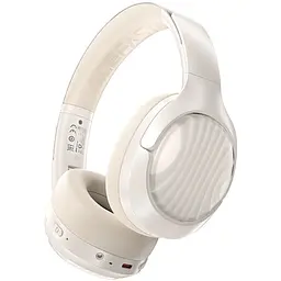 Гарнітура Acefast H5 ANC, Bluetooth, Milky white - мініатюра 2