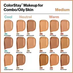 Тональний крем Revlon Colorstay Makeup Combination and Oily Skin відтінок 250 (Fresh Beige) 30 мл (420587) - мініатюра 3