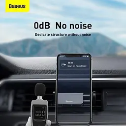Автомобільний тримач Baseus Steel Cannon Air Outlet Car Mount SUGP-01 Black - мініатюра 5