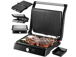 Розкладний електрогриль 2в1 Mozano 2200W з регулюванням температури - мініатюра 9