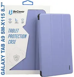 Чохол до планшета BeCover Soft Edge stylus holder Samsung Tab A9 SM-X115 8.7" Purple (710360)