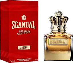 Оригінал Jean Paul Gaultter Scandal Pour Homme Absolu 100 мл Парфуми - мініатюра 2