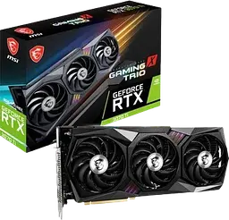 Відеокарта GeForce RTX 3070 8GB MSI Gaming X Trio (RTX 3070 GAMING X TRIO) Б/В