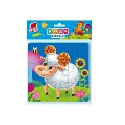 Пазли Foam puzzles 2in1 "Farm" RK6050-04 Різнокольоровий