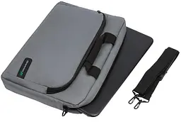 Сумка для ноутбука Grand-X 15.6'' Gray (SB-129) (SB-129G) - мініатюра 3