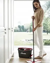 Набір для прибирання Vileda TURBO 2in1 Microfibre (163422). Чехія. - мініатюра 10