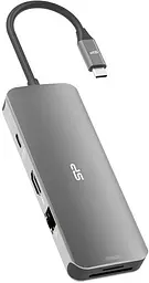 Док-станція - хаб Usb-C Silicon Power 8-in-1 SR30 Docking Station - мініатюра 6