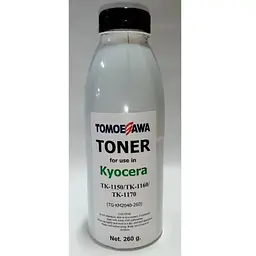 Тонер KYOCERA TK-1150/TK-1160/TK-1170, 260г Tomoegawa (TG-KM2040-260) - мініатюра 1