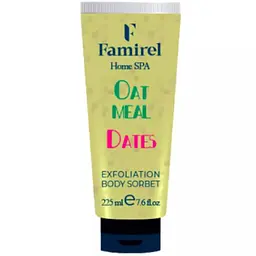 Эксфолиант-сорбет Famirel Home Spa Овсянка и финики 225 мл