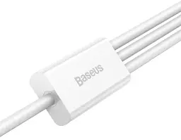 Кабель Baseus Superior Series Fast Charging 3-in-1 Cable USB to MicroUSB+Lightning+Type-C 3.5A 1m P10320105221 - мініатюра 5