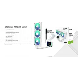 СВО AsRock Challenger White 360 Digital (CHALLENGER WHITE 360 DIGITAL) - мініатюра 13