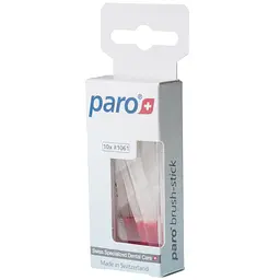 Мікро-щіточки Paro Swiss brush sticks зі спеціальними ворсинками 10 шт. (Esro AG) - мініатюра 4
