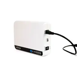 ДБЖ для роутера EnerGenie EG-UPS-DC18, 15W, Output: DC12V, POE-12/15V, 1/1,5A, Li-ion 6600mAh, 160х105х32мм, 270 грам, White, BOX - мініатюра 2