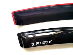 Дефлектори вікон ветровики для Peugeot Partner I 1996-2008 Скотч 3M 2 шт Voron Glass - мініатюра 2