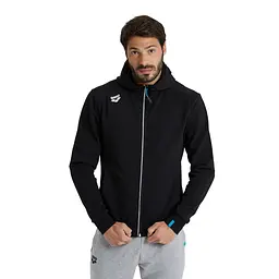 Кофта Arena Team Hooded Jacket Panel Black XL (1097-004906-500 XL) - мініатюра 3