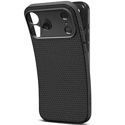 Чехол Spigen Liquid Air для iPhone 17 Pro Matte Black (ACS10331) + защитное стекло - мініатюра 5