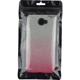 Чохол-накладка Toto TPU Shine Case Gradient HuAwei Y7 2017 Pink - мініатюра 2