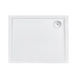 Душовий піддон Qtap Tern 301812C 100x80x12 см + сифон Білий - мініатюра 3