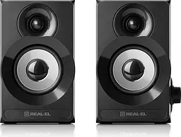 Акустична система REAL-EL S-200 Black [93424] - мініатюра 2