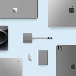 USB-C хаб Satechi 4-в-1 з USB 3.2 10Gbps та зарядкою PD 100W - мініатюра 3
