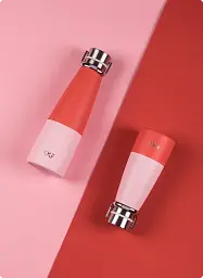 Термос Kiss Kiss Fish Insulation Cup S-U47WS 475 мл [Red/Pink] [72134] - мініатюра 2