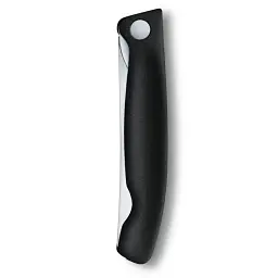 Кухонний ніж Victorinox SwissClassic Foldable Paring 11 см Black (6.7803.FB) - мініатюра 3