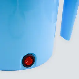 Каструля електрична блакитна дорожня електрокаструля маленька на 1.5 л Cooking Pot YS-402 600W - мініатюра 5