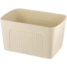 Ящик для зберігання Ardesto 45.5 x 31 x 24.5 см з кришкою 23 л бежевий (ARHC2523B) - мініатюра 2