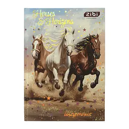 Щоденник шкільний ZiBi NIGHT HORSE В5, 40 аркушів, тверда обкладинка (ZB.13765-01)