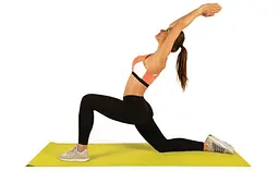 Килимок спортивний Toorx Yoga PVC 173 х 60 х 0,6 см для йоги та фітнесу Viola/Antracite (MAT-177) - мініатюра 3