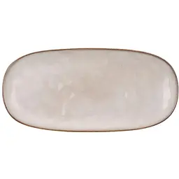 Блюдо овальне керамічне BonaDi Casual 31*15см бежевий 344-217
