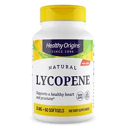 Лікопін Healthy Origins Lycopene 15 mg, 60 капсул