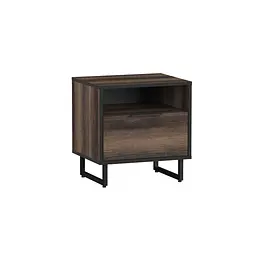 Тумба приліжкова Moreli Forte F-0011 в стилі Loft 484х505х400 мм Дуб Кверкус