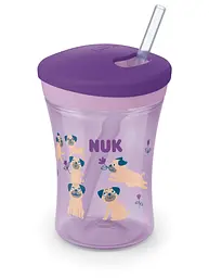 Поїльник Nuk Evolution Action Cup, 230 мл, бузковий (3952383)