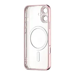 Чохол Ductil Metallic Edge with MagSafe (Protected Camera & Lens) iPhone 16 Pink - мініатюра 3
