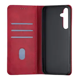 Чохол-книжка Premium Samsung A35 (A356) Dark Red - мініатюра 2