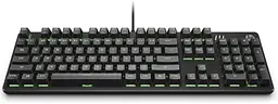 Клавіатура механічна Pavilion Gaming 550, 104key, Red Hybrid Switch, USB-A, EN/RU, RGB, чорний HP teh0013877