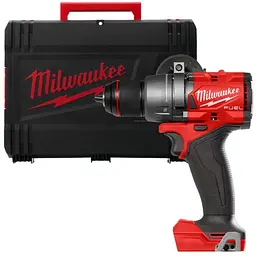 Дриль-шуруповерт акумуляторний безщітковий MILWAUKEE, M18 FDD3-0X, 158Нм (каркас, HDкейс)