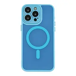 Чохол-накладка Magnetic Matte Camera Lens with Magsafe Apple iPhone 14 Pro Max Blue (35213_3345353)