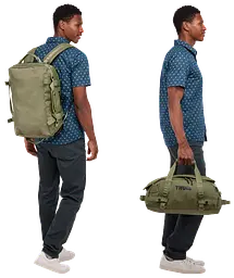 Дорожня сумка Thule Chasm Duffel 30L TDSD-301 оливковий (7081863) - мініатюра 4
