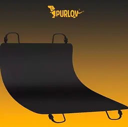 Килимок для собаки Purlov 144×144 см, водонепроникний, для авто, багажника, дивана, з отворами для ременів - мініатюра 5