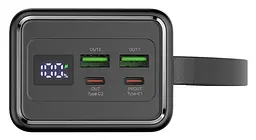 Power Bank Profit SP04 40000mAh 22.5W + PD20W LED Чорний - мініатюра 2