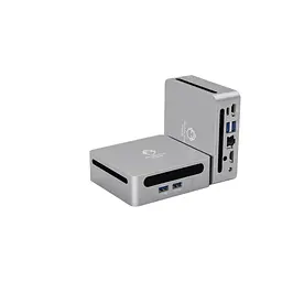 Міні-Пк GenMachine Ren 5000 / Ryzen 5 5600H / RAM 16GB / SSD 256GB / LAN / Wi-Fi / Bluetooth / Windows 11 Pro / Cірий - мініатюра 6