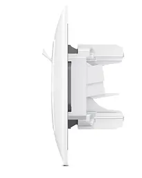 Розетка Titanium Standart PC одинарна комп'ютерна біла (ТF-ST-SK1PC-W) - мініатюра 3