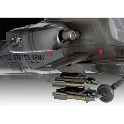 Збірна модель-копія Revell набір бойовий вертоліт AH-64A Апачі (RVL-64985) - мініатюра 4