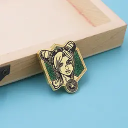 Значок пін Неймовірні пригоди ДжоДжо JoJo's Bizarre Adventure 3 см - мініатюра 3