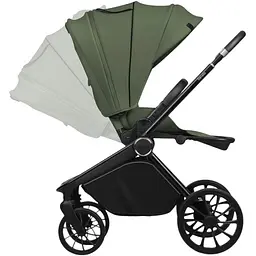 Коляска універсаьна Lionelo Mika Plus 3 в 1 green olive (LO-MIKA PLUS 3IN1 GREEN OLIVE) - мініатюра 7