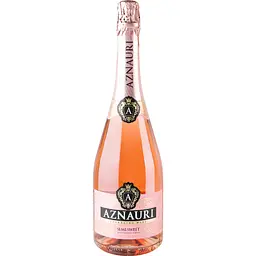 Ігристе вино AZNAURI рож н/сол 0.75 л