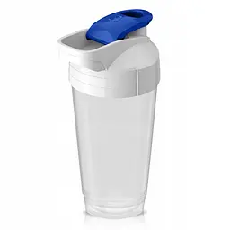 Шейкер спортивний 4FIZJO Ultra 700 мл White/Blue (P-5905973407076) - мініатюра 14